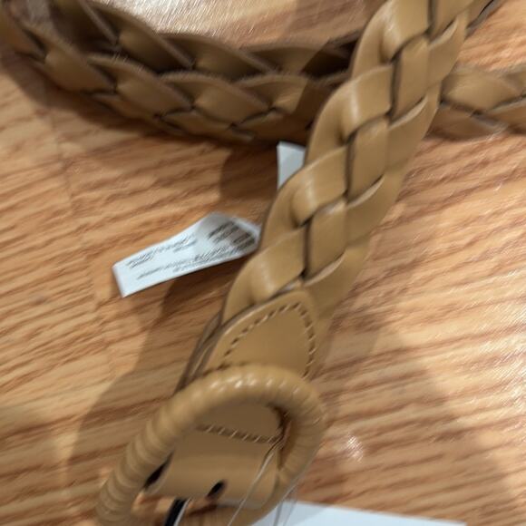 J. Crew medium brown Braided leather belt - Picture 9 of 9